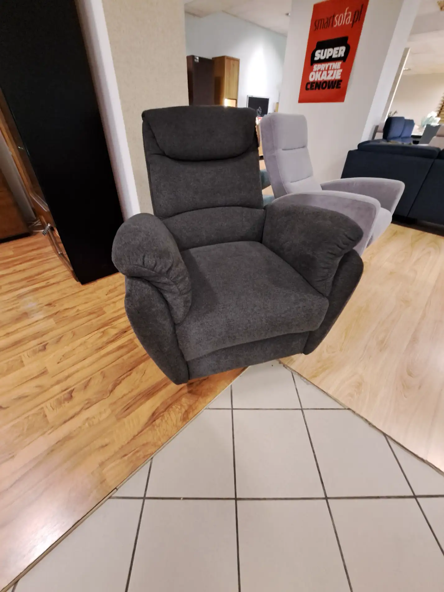 Meblomak Fotel Marino Relax 1FOB obrotowy