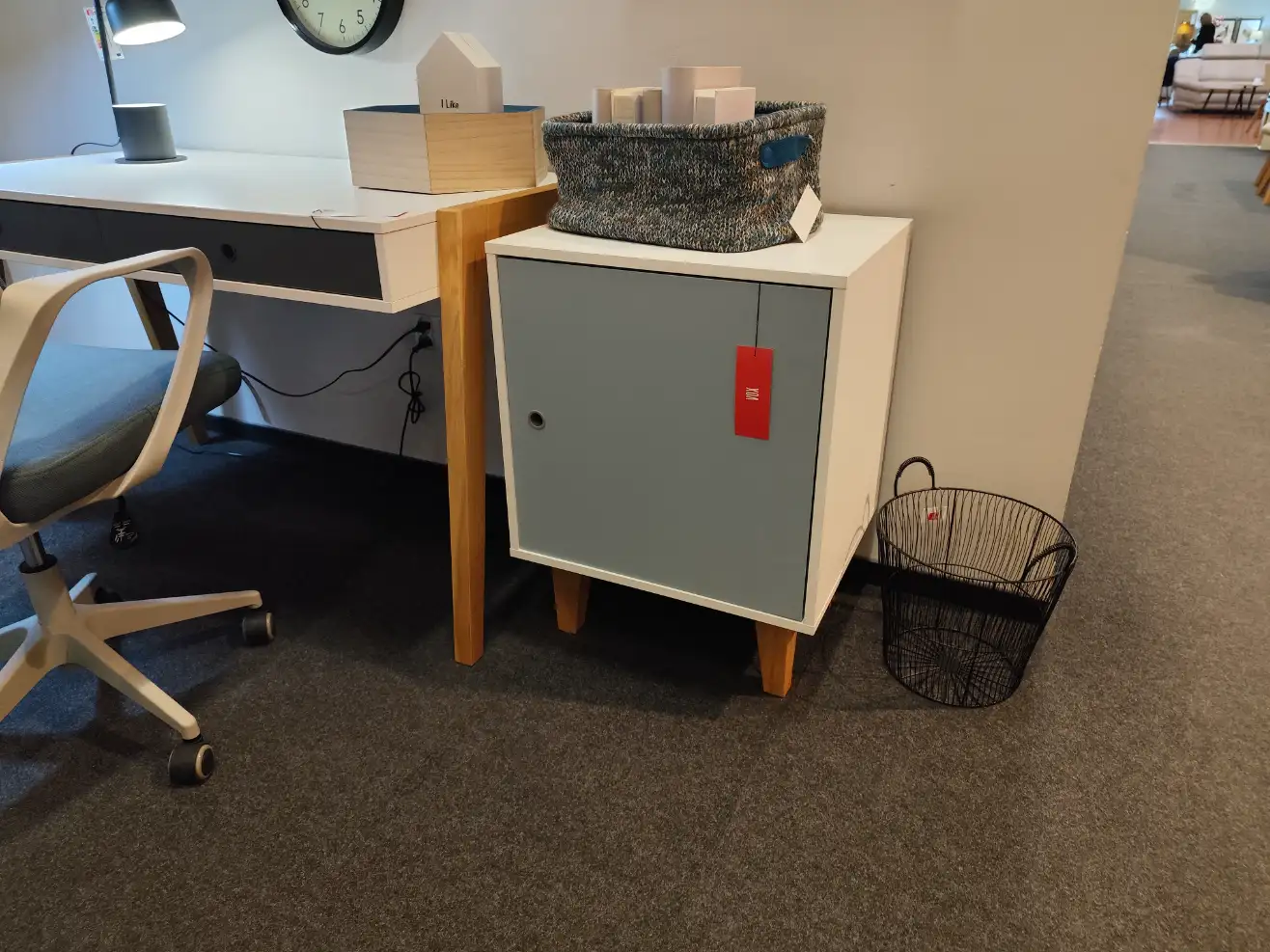 VOX Szafka CONCEPT stolik nocny błękitny