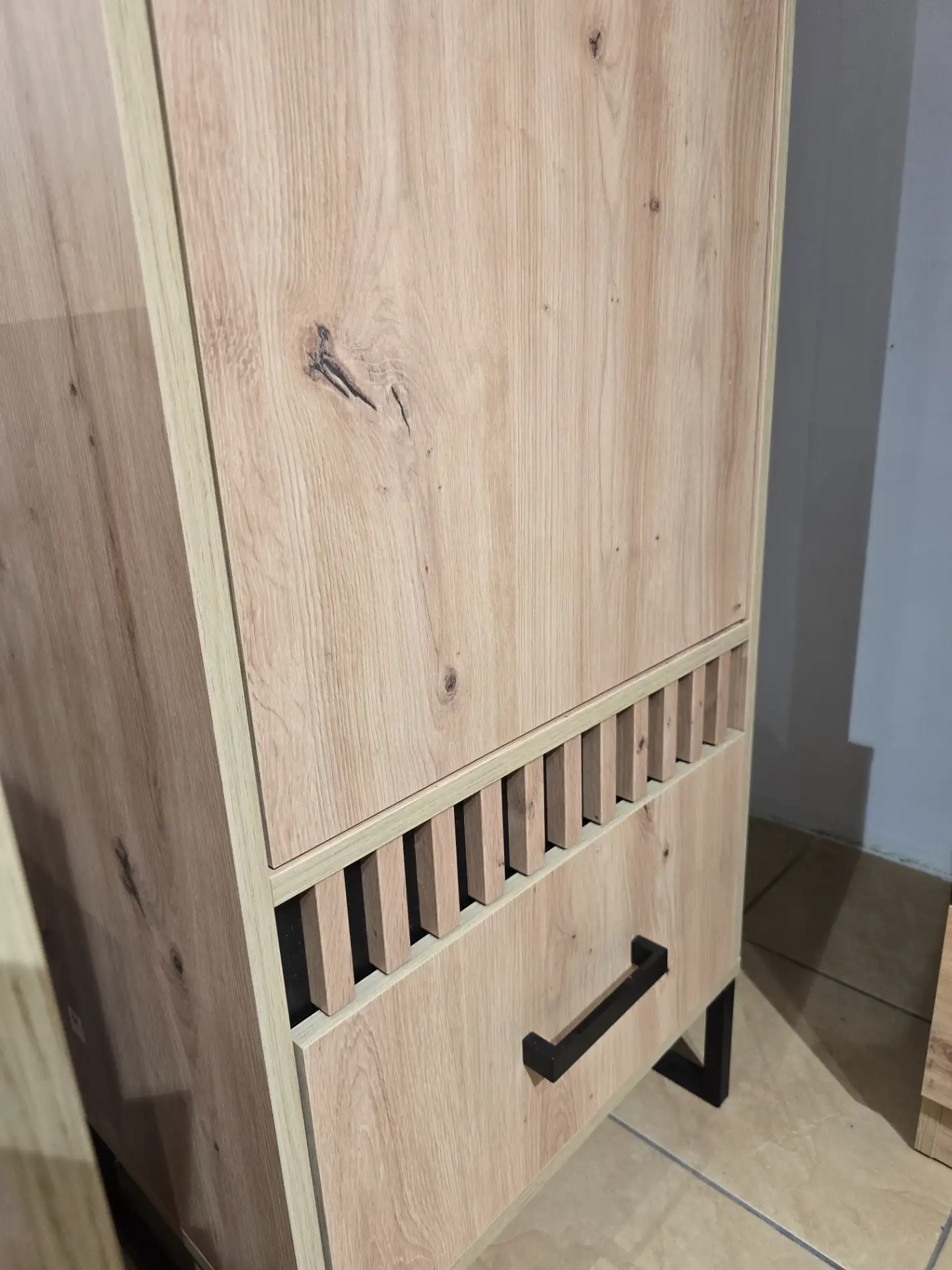 Domel Zestaw mebli LAMELIX do salonu i pokoju młodzieżowego Barek + regał + biurko 02, 06, 09