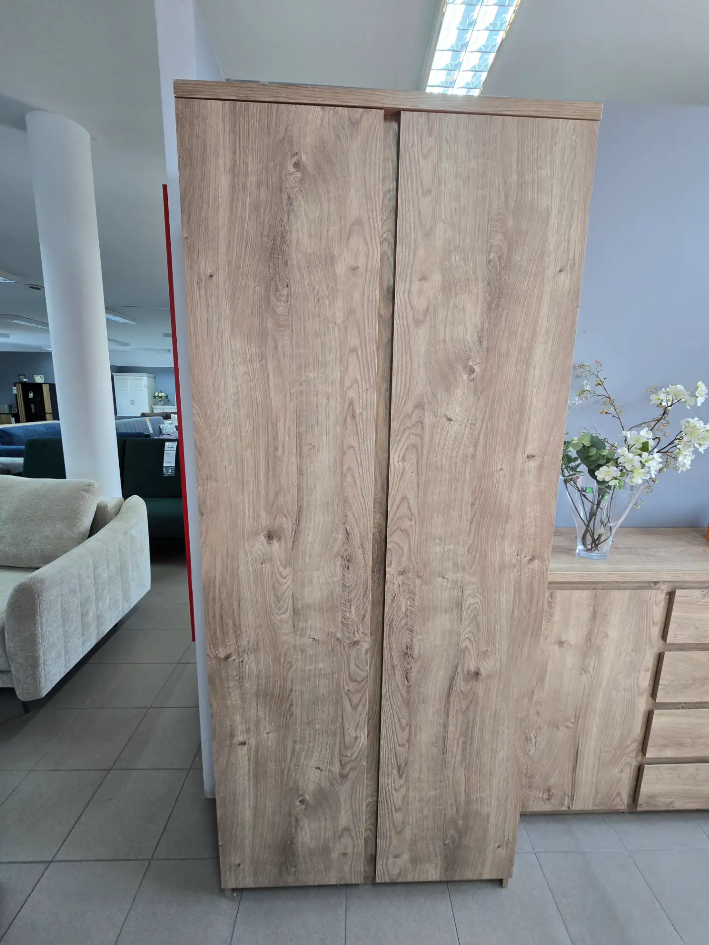 Meble Wójcik Szafa FRIBO 2D Dąb Ribbeck FRIS02
