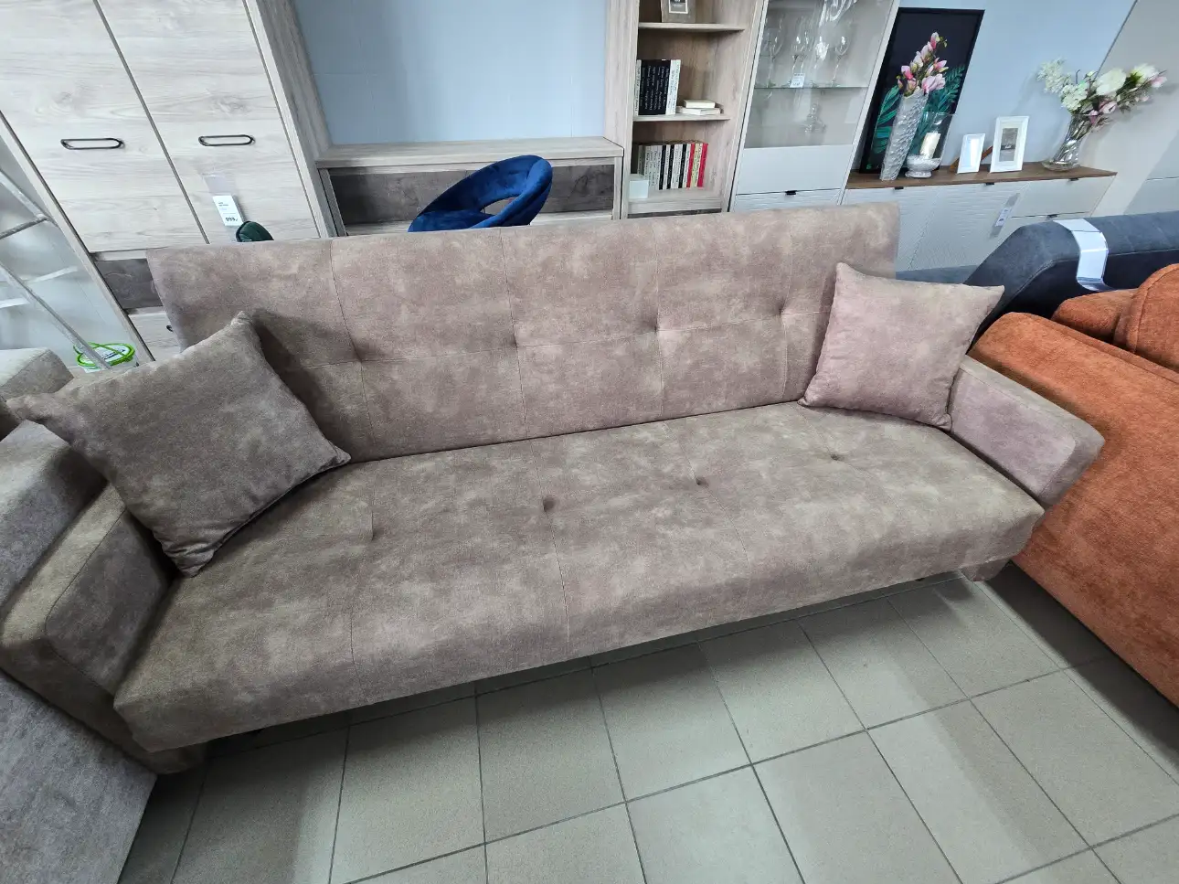 Wersalka PIK sofa kanapa z funkcją spania i pojemnikiem na pościel