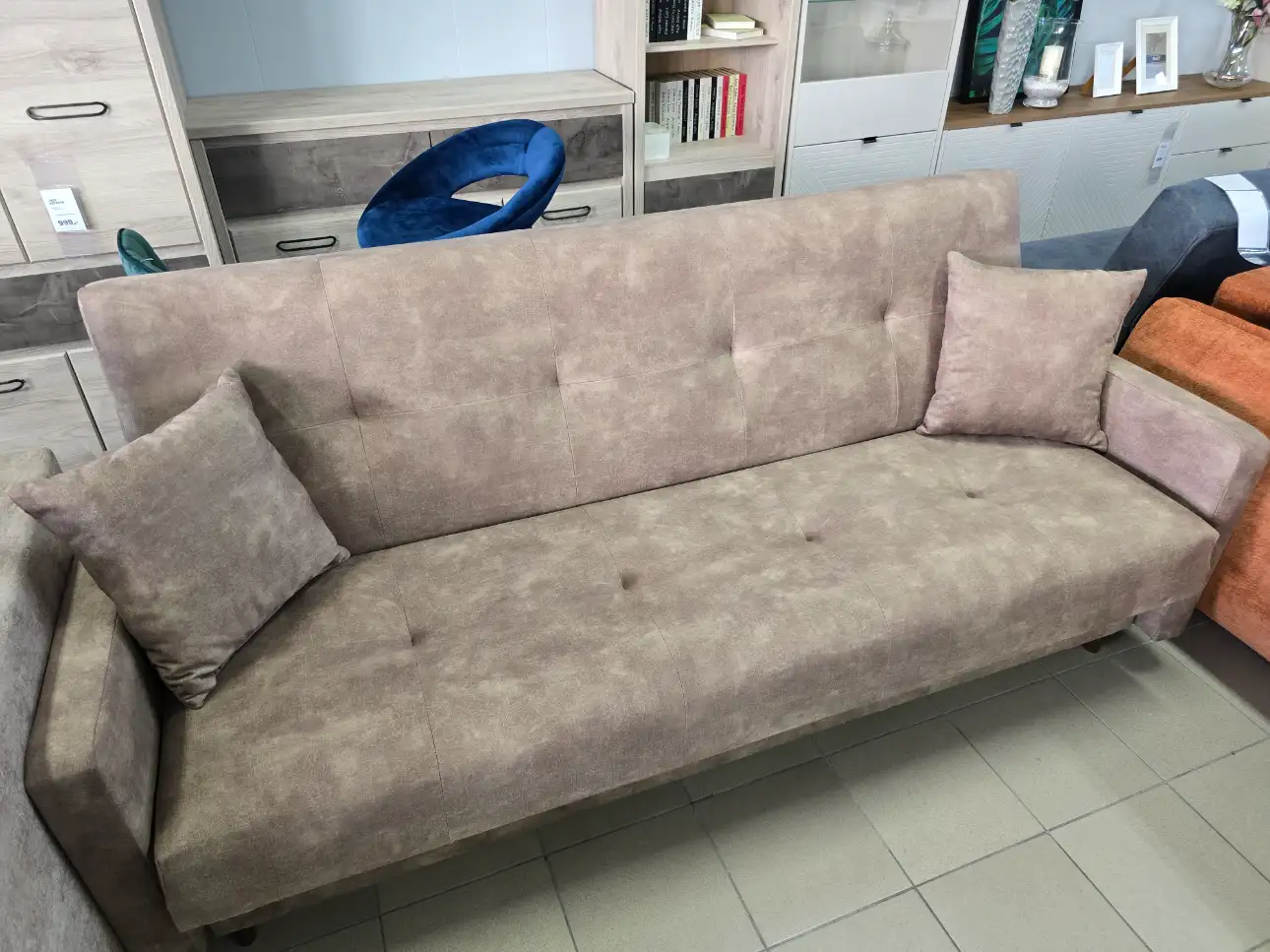 Wersalka PIK sofa kanapa z funkcją spania i pojemnikiem na pościel