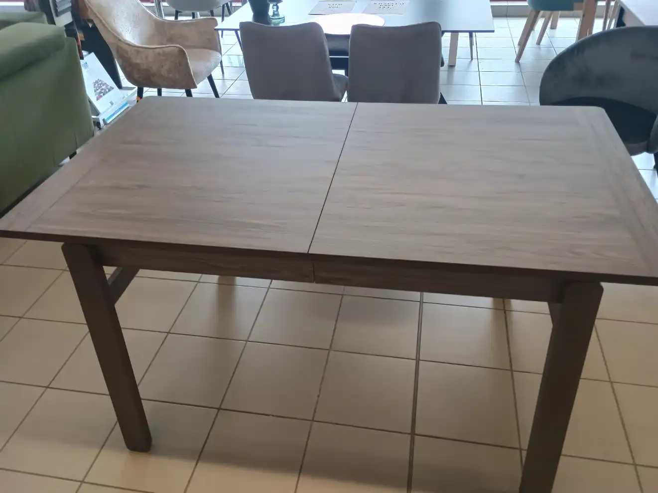 Stół Lenart PLOT PT-01 dąb ciemny