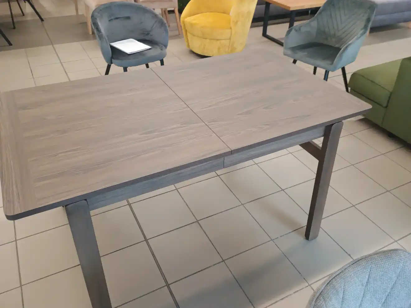 Stół Lenart PLOT PT-01 dąb ciemny