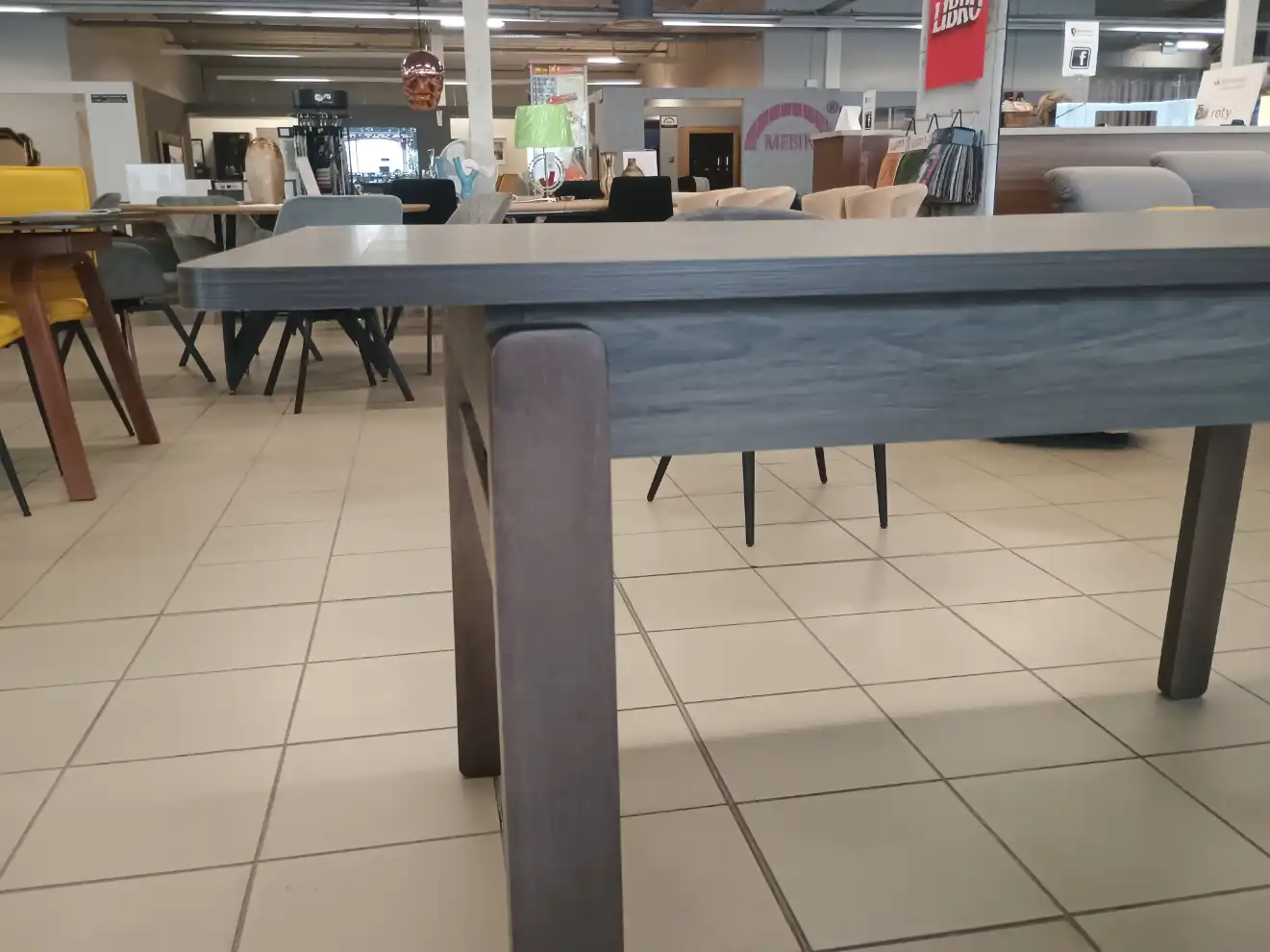 Stół Lenart PLOT PT-01 dąb ciemny