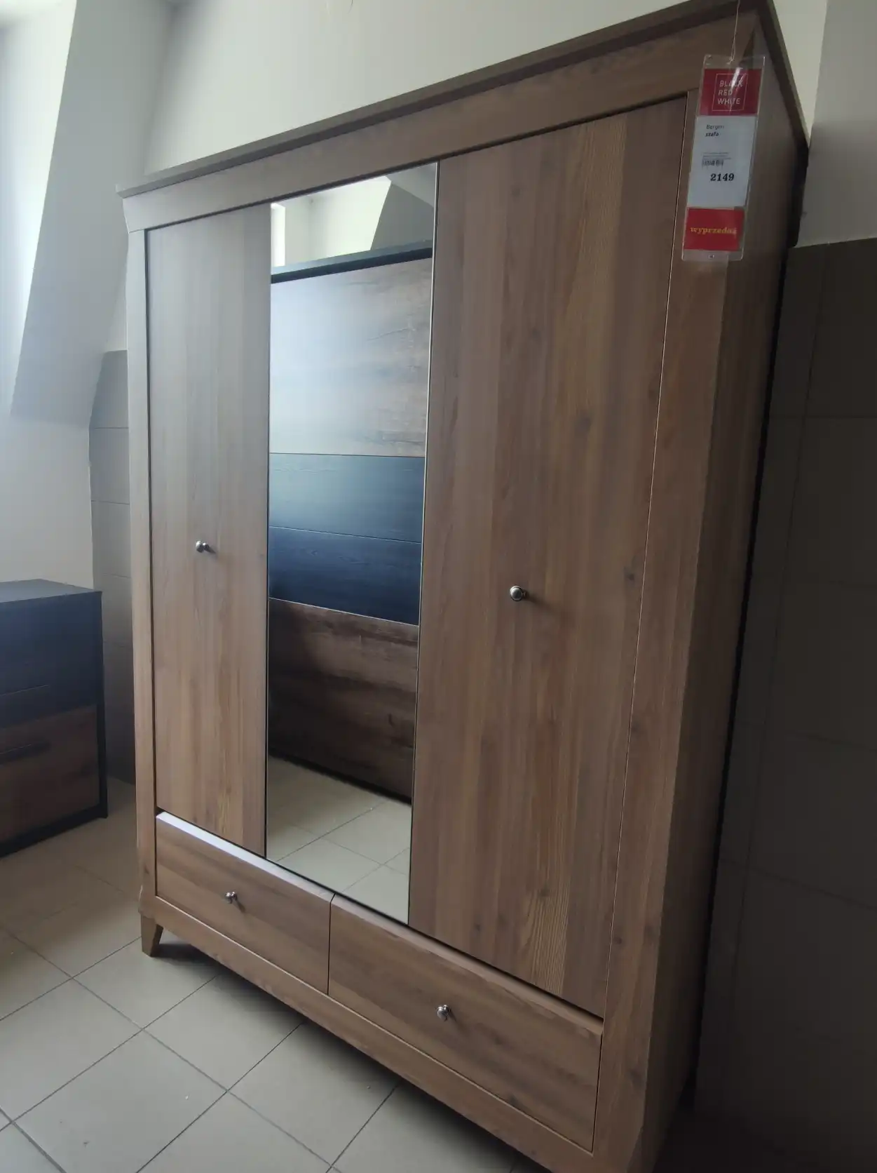 BERGEN Szafa 144 cm