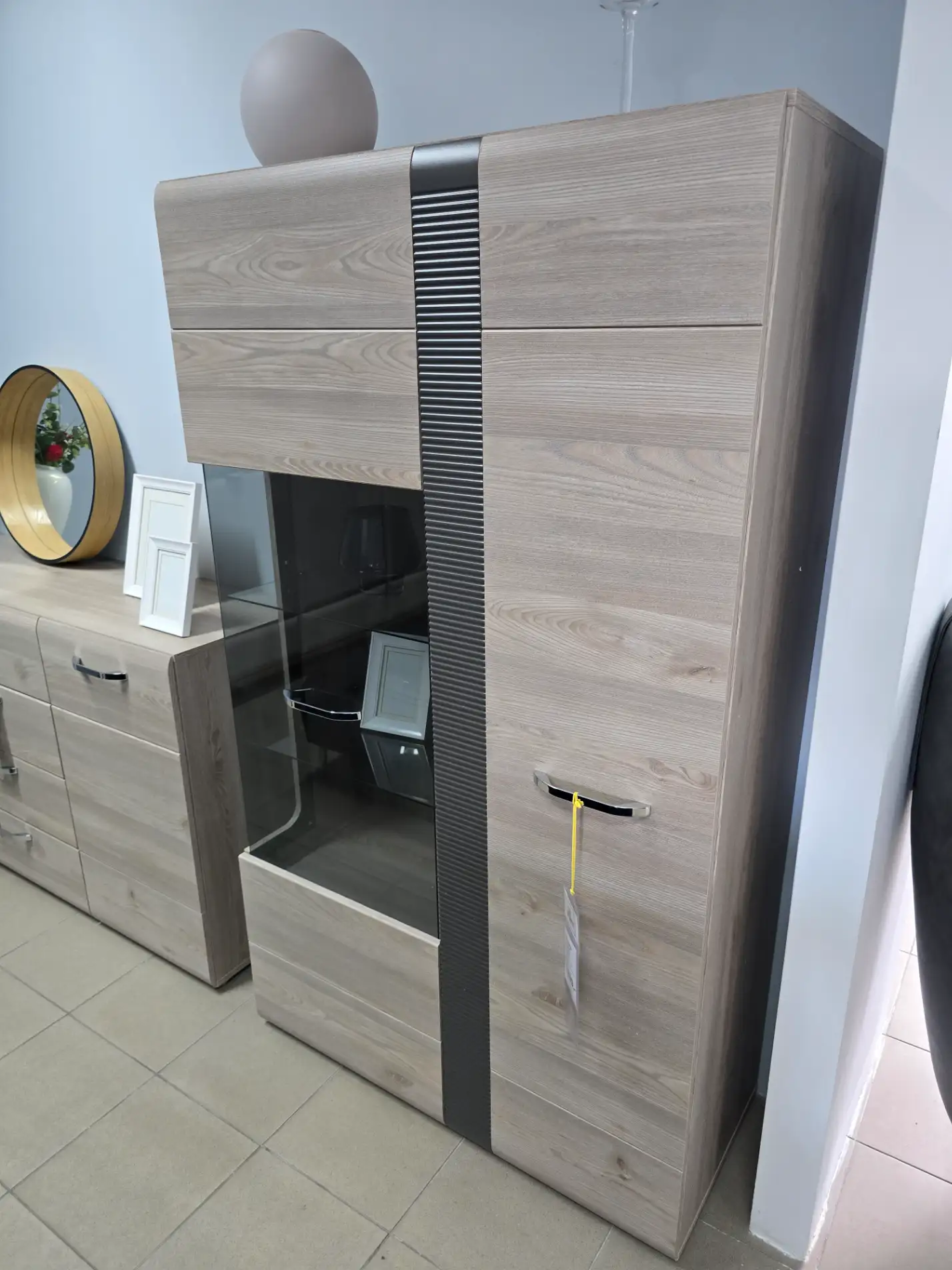 Forte Witryna LOCARNO 95 cm LCRV521R dąb nelson