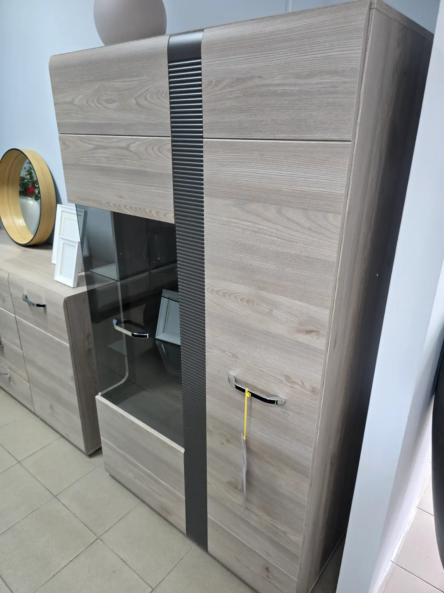 Forte Witryna LOCARNO 95 cm LCRV521R dąb nelson