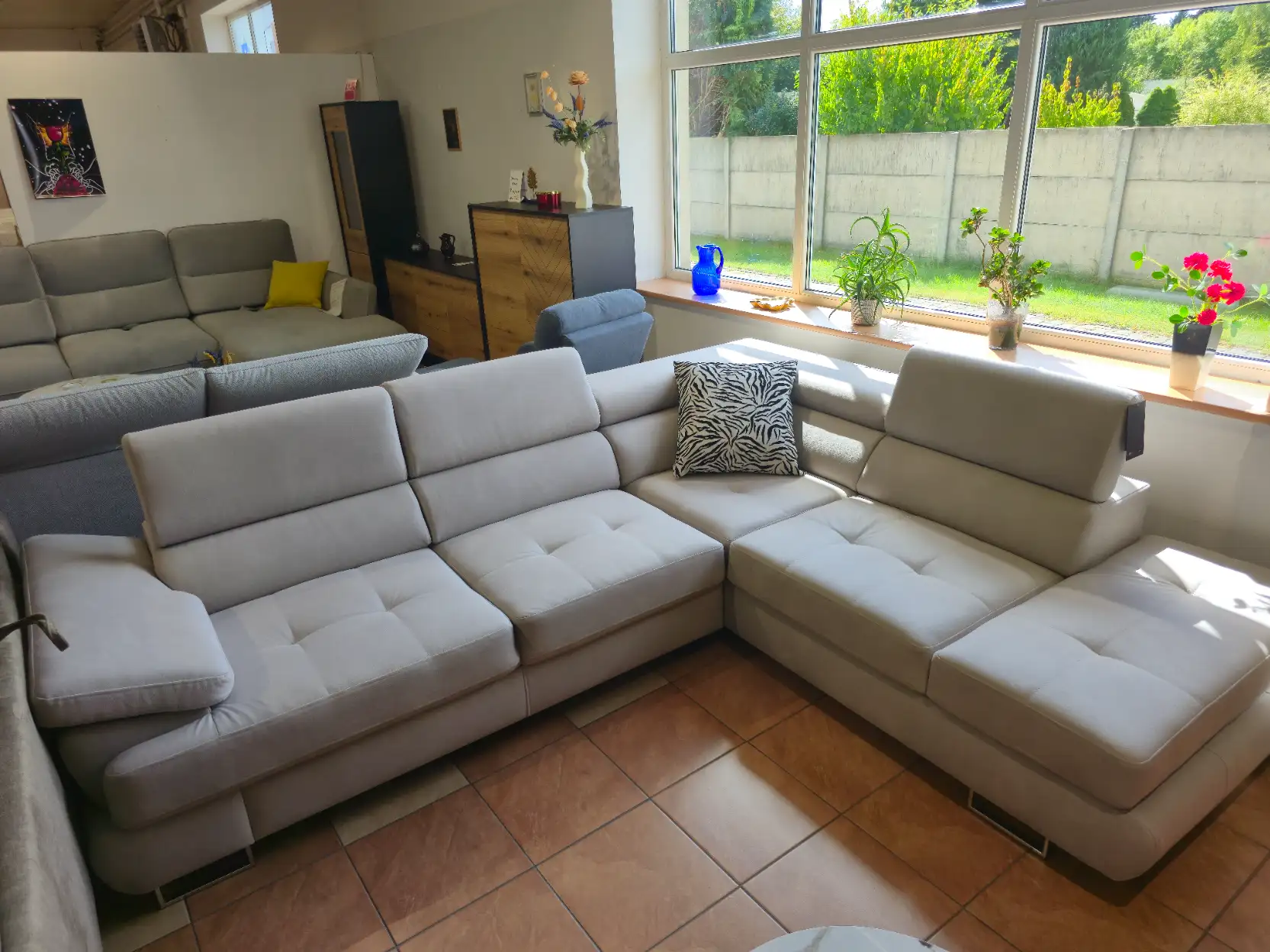 Benix Narożnik LUTON z funkcją spania 275 x 225 cm