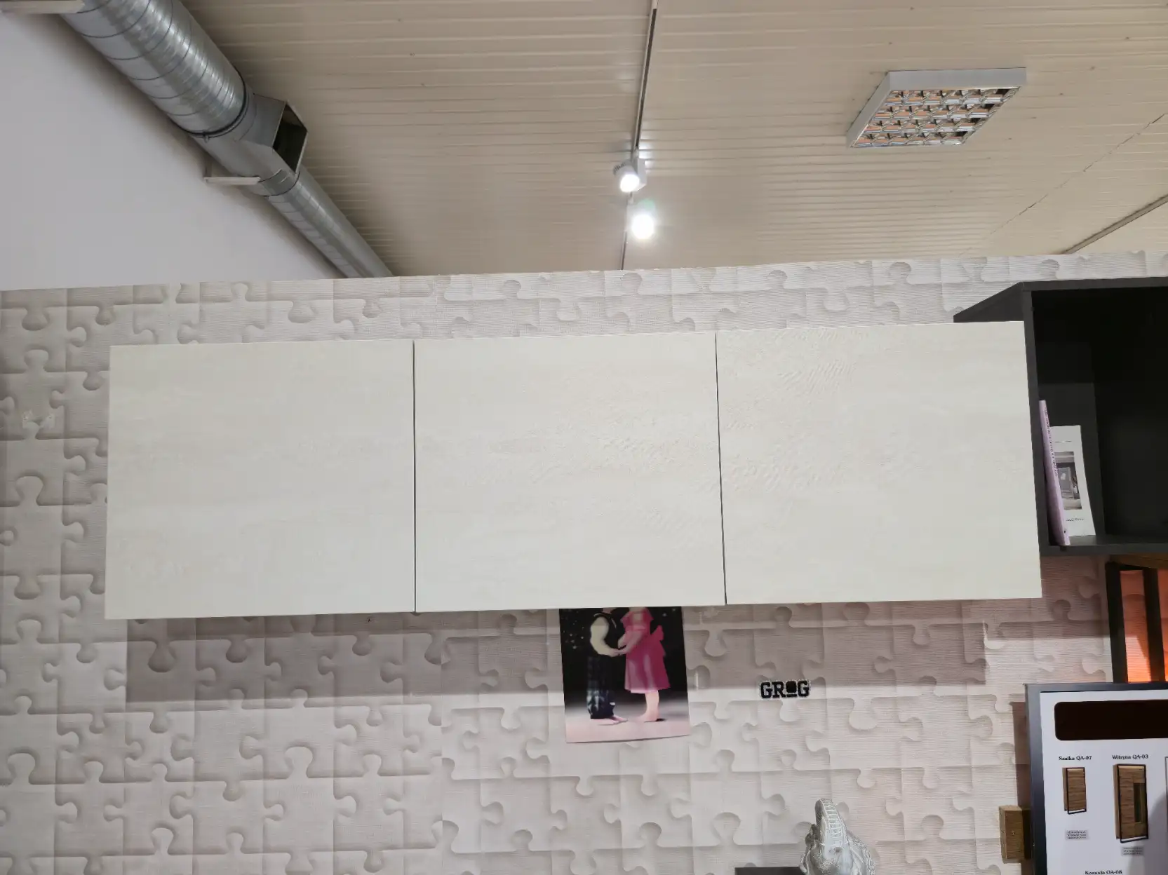 Lenart Zestaw mebli TEEN FLEX SET-01 LED biurko + nadstawka LED + szafki wiszące + panel TV + szafka