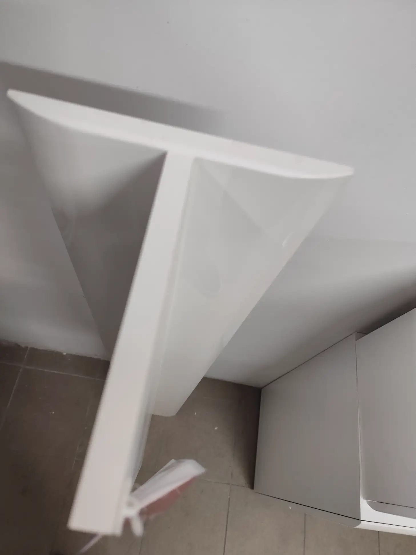 Black Red White Półka wisząca AZTECA TRIO 150 cm biały połysk