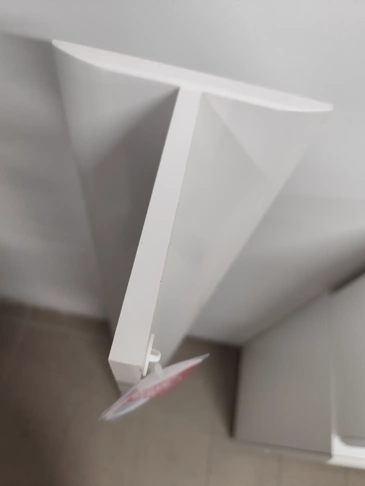 Black Red White Półka wisząca AZTECA TRIO 150 cm biały połysk