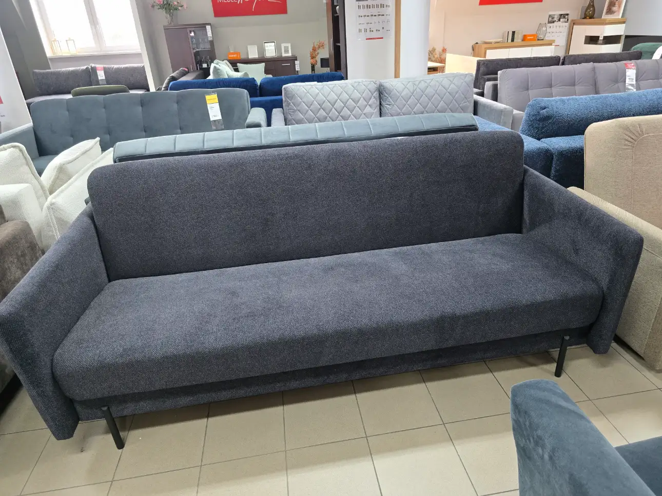 Sofa RUFI kanapa z funkcja spania i pojemnikiem