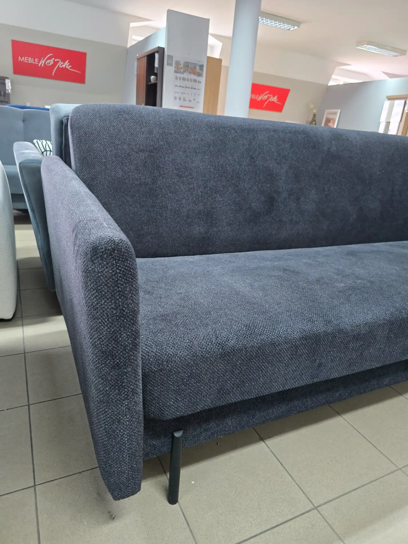Sofa RUFI kanapa z funkcja spania i pojemnikiem
