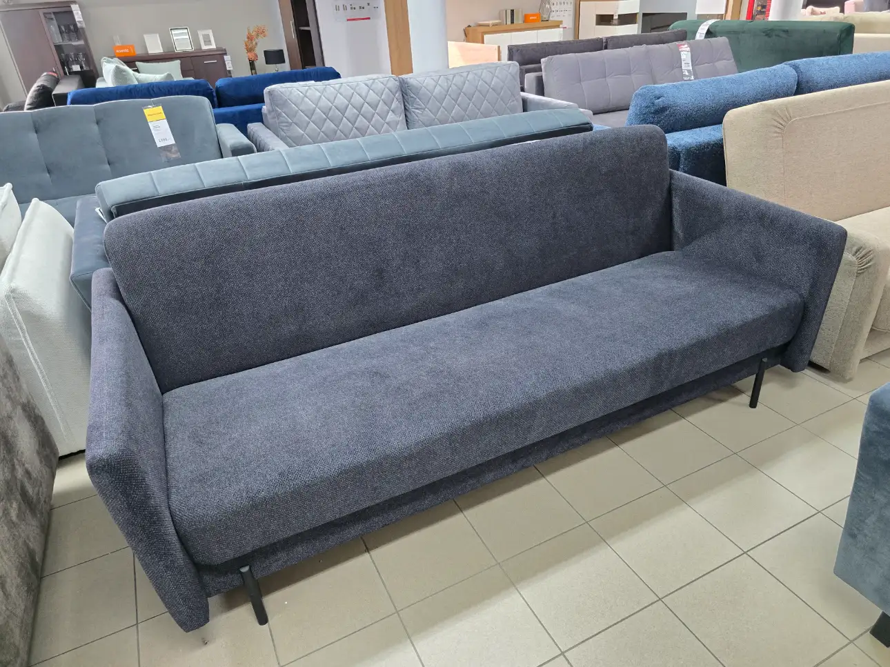 Sofa RUFI kanapa z funkcja spania i pojemnikiem