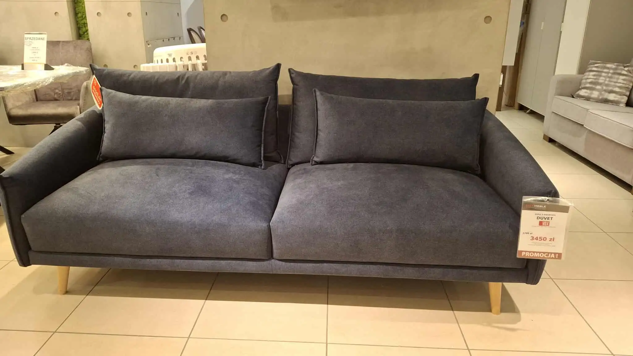 Sofa 3 osobowa DUVET
