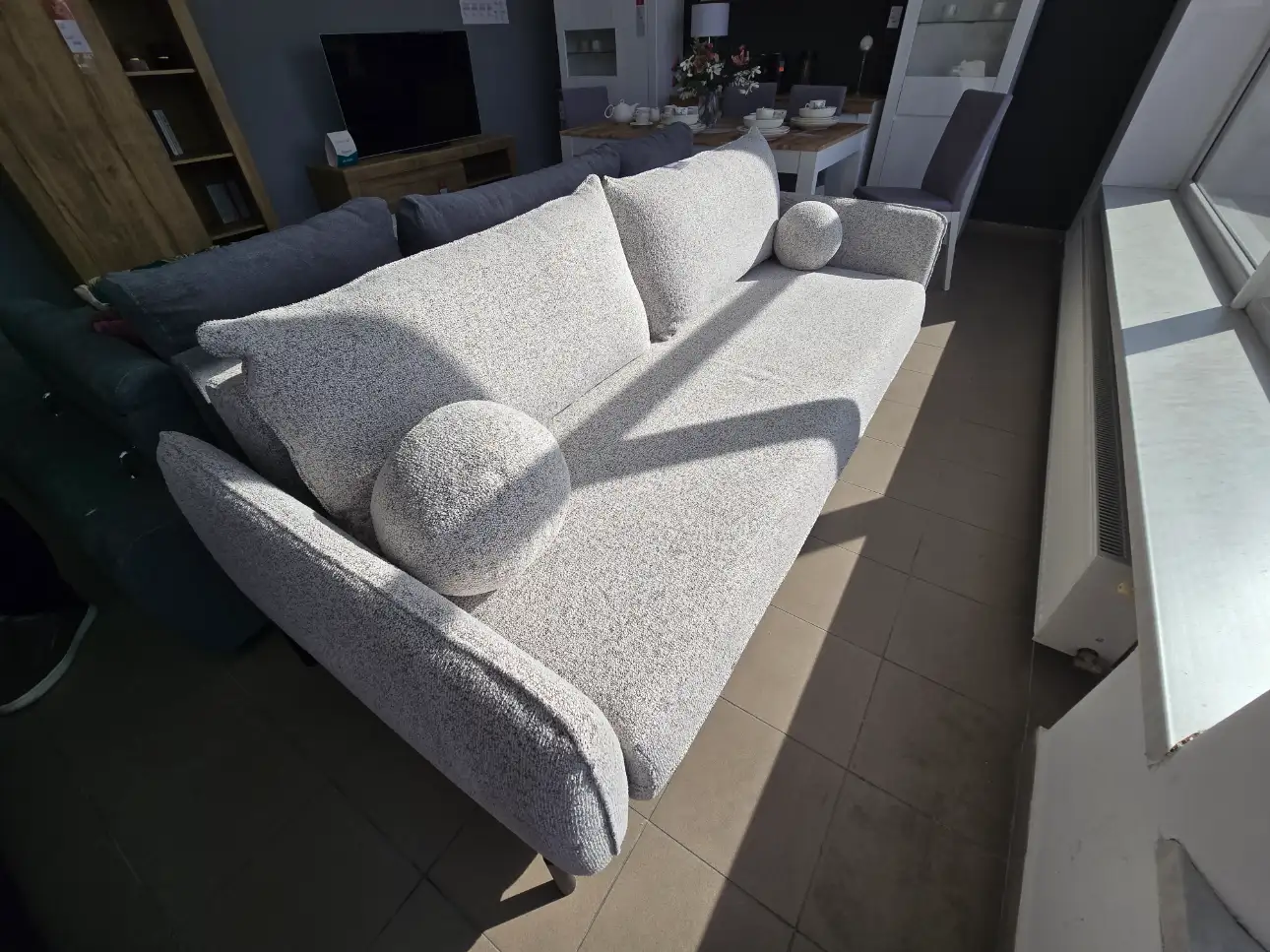 Puszman Sofa VASCO z funkcją spania i pojemnikiem