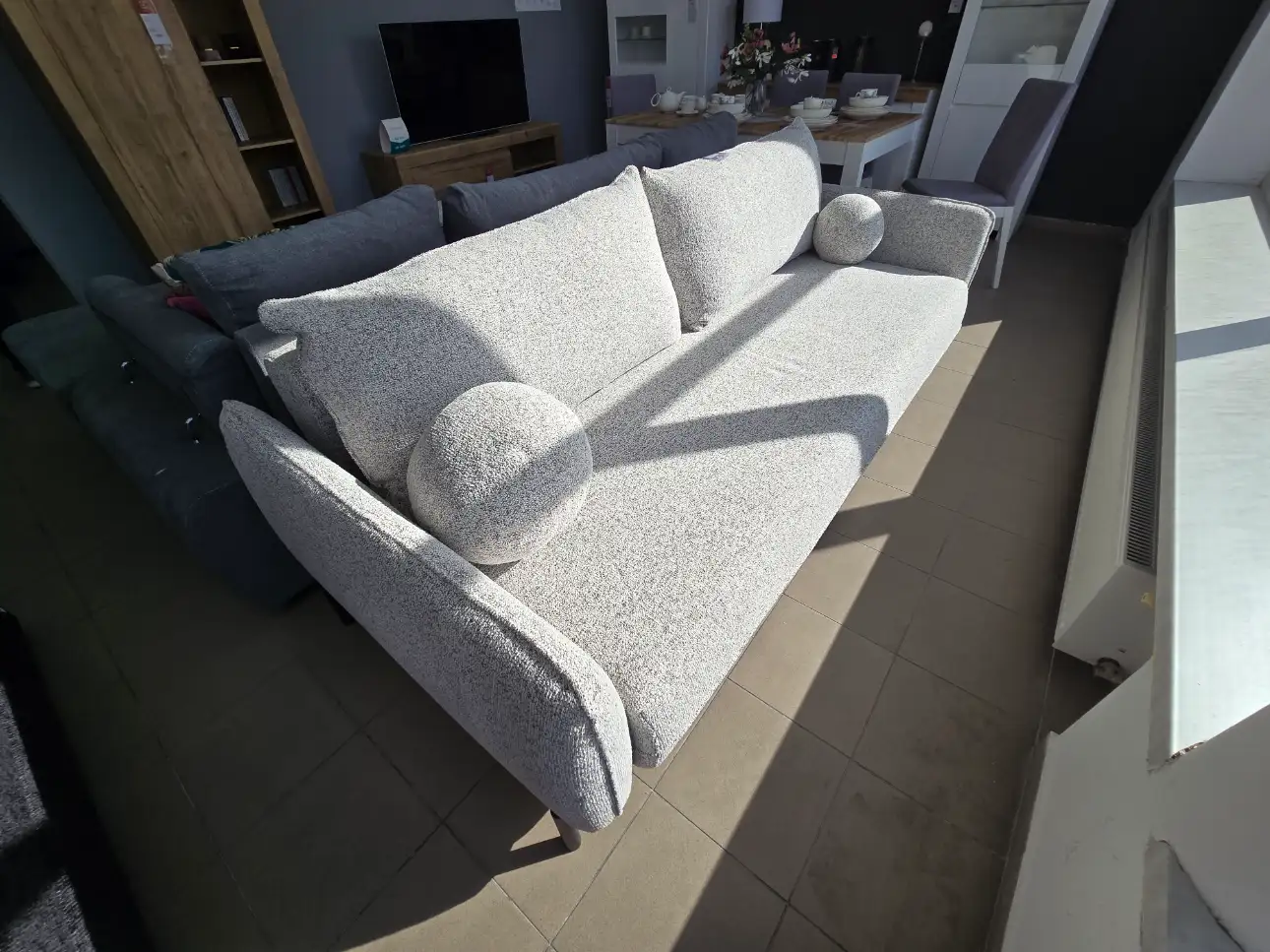 Puszman Sofa VASCO z funkcją spania i pojemnikiem