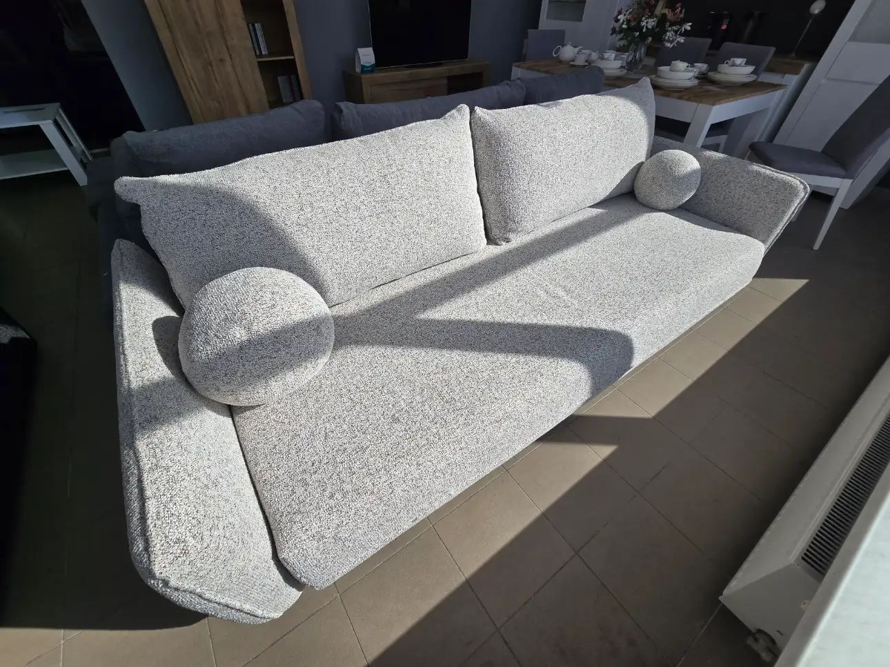 Puszman Sofa VASCO z funkcją spania i pojemnikiem