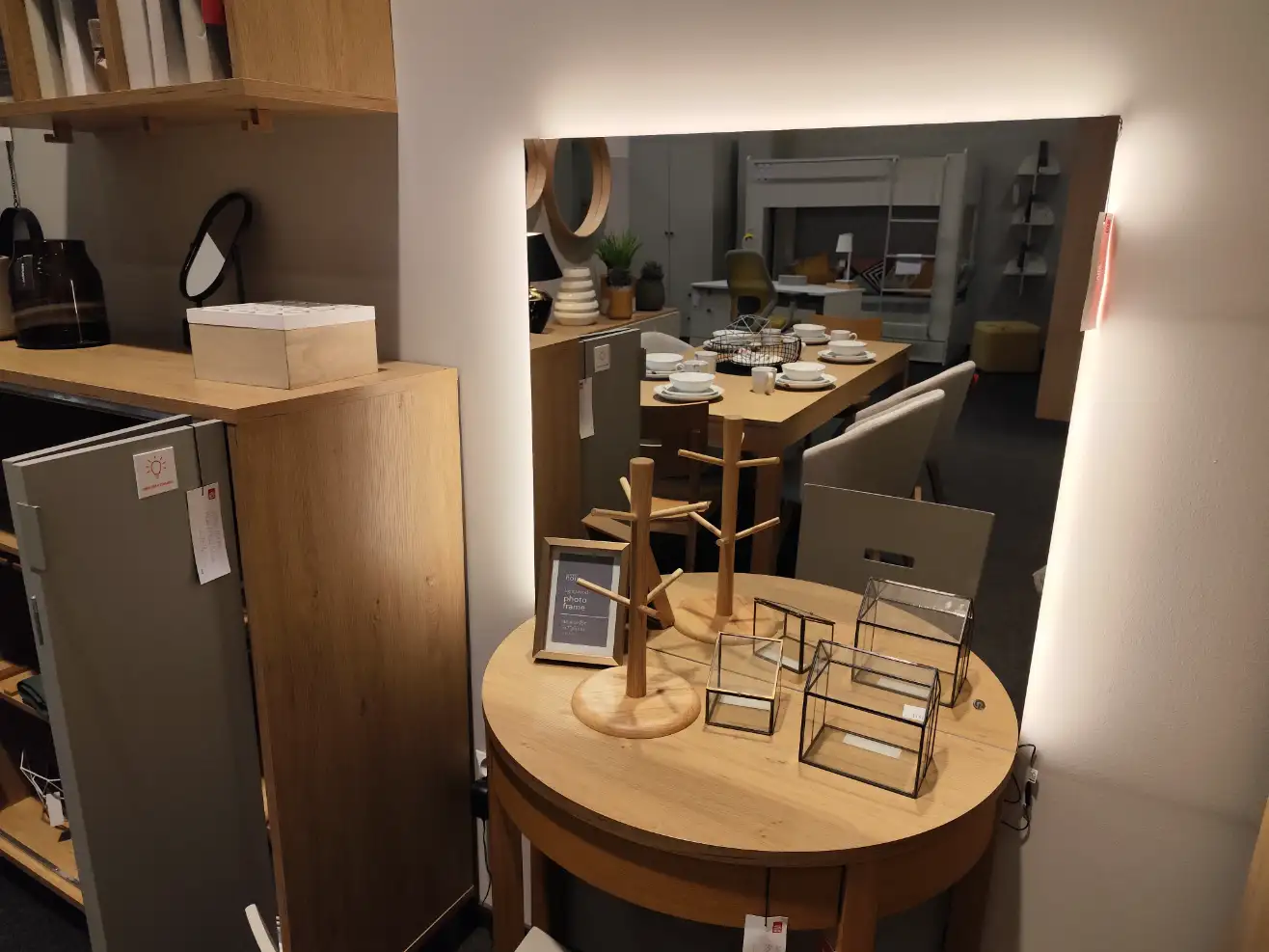 VOX Lustro SIMPLE podświetlane LED wiszące