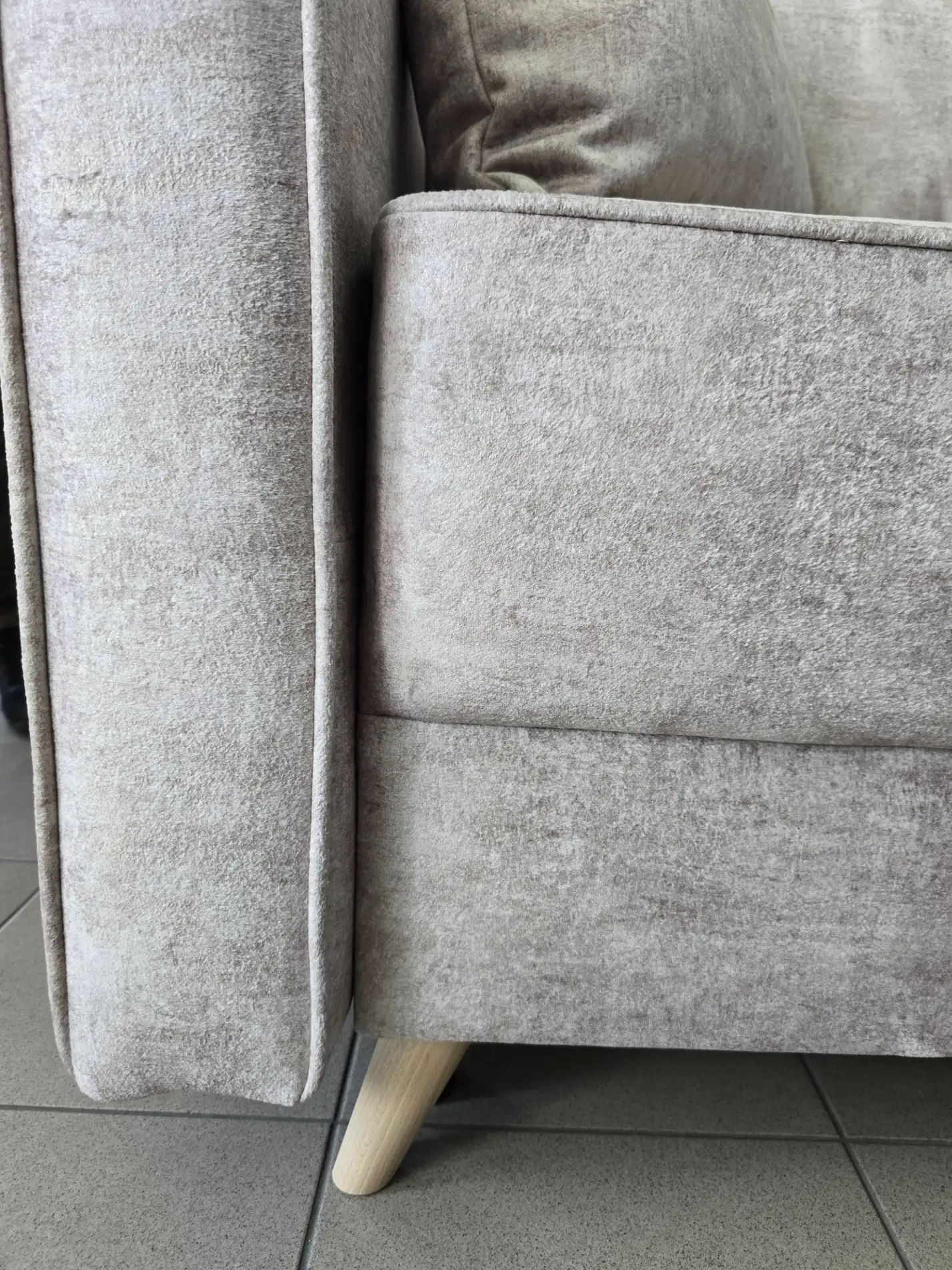 Forte Sofa LORISA kanapa z funkcją spania i pojemnikiem na pościel