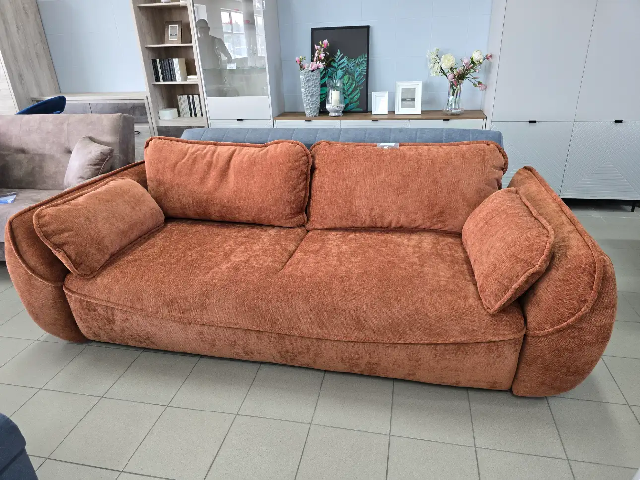 Puszman Sofa UMEA z funkcją spania i pojemnikiem