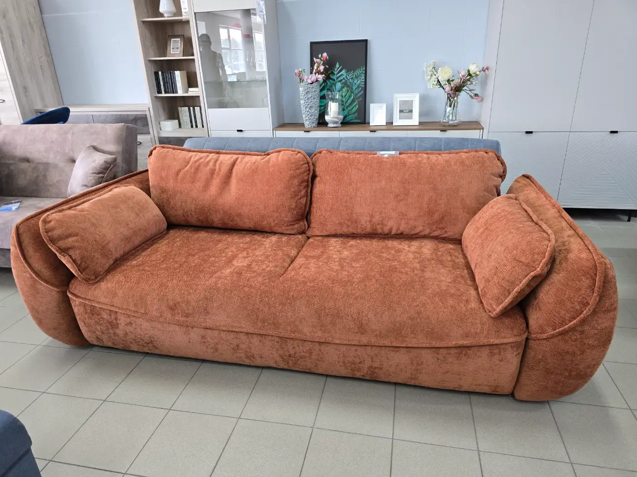 Puszman Sofa UMEA z funkcją spania i pojemnikiem