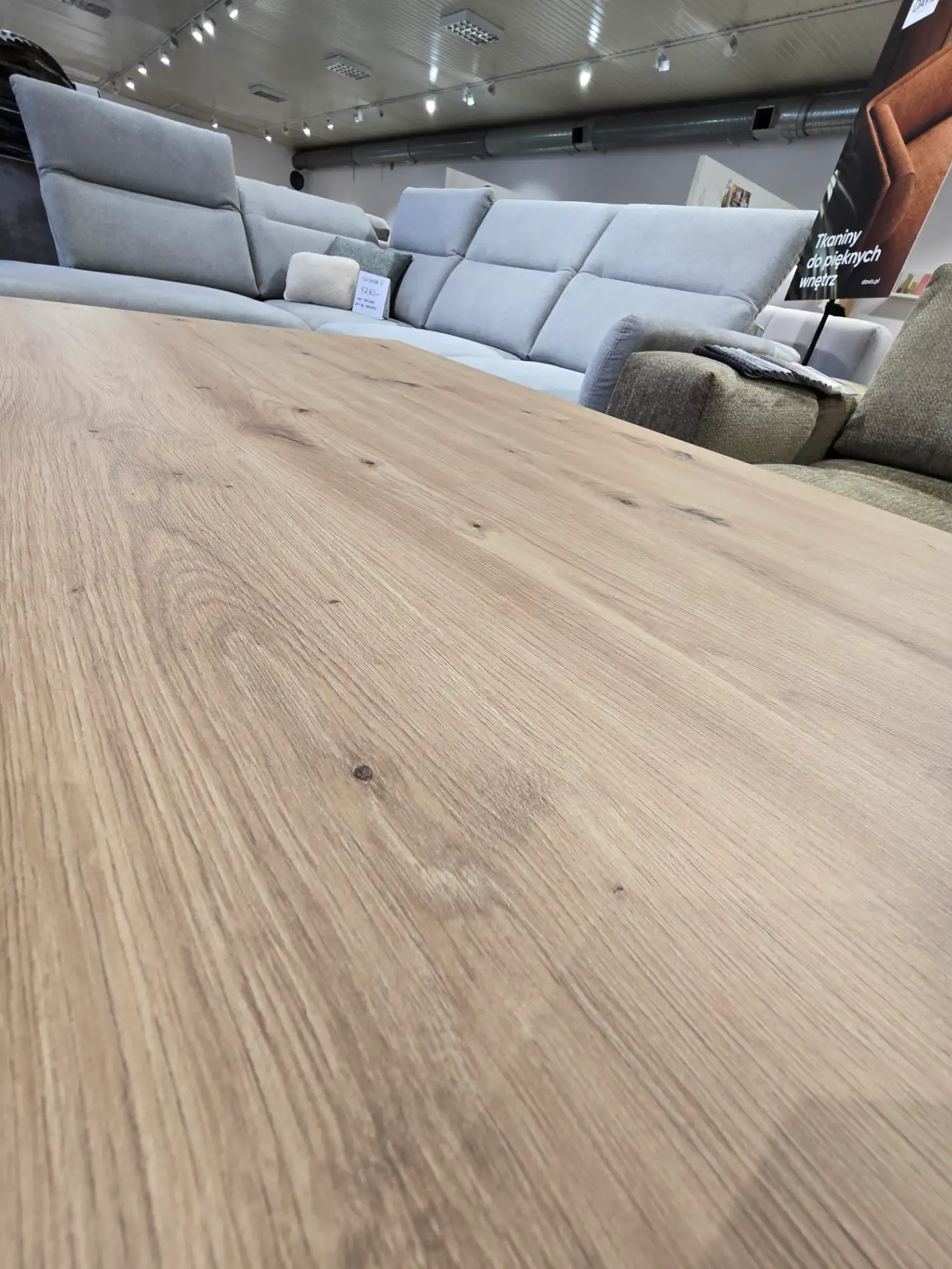 Halmar Ława FEMINA stolik kawowy dąb czarny lamele