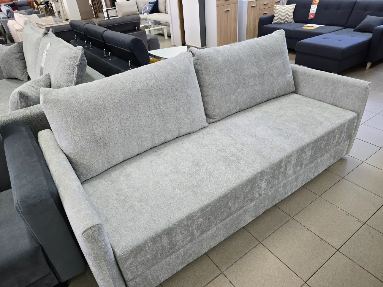 Best Meble Sofa HALLS kanapa z funkcją spania i pojemnikiem