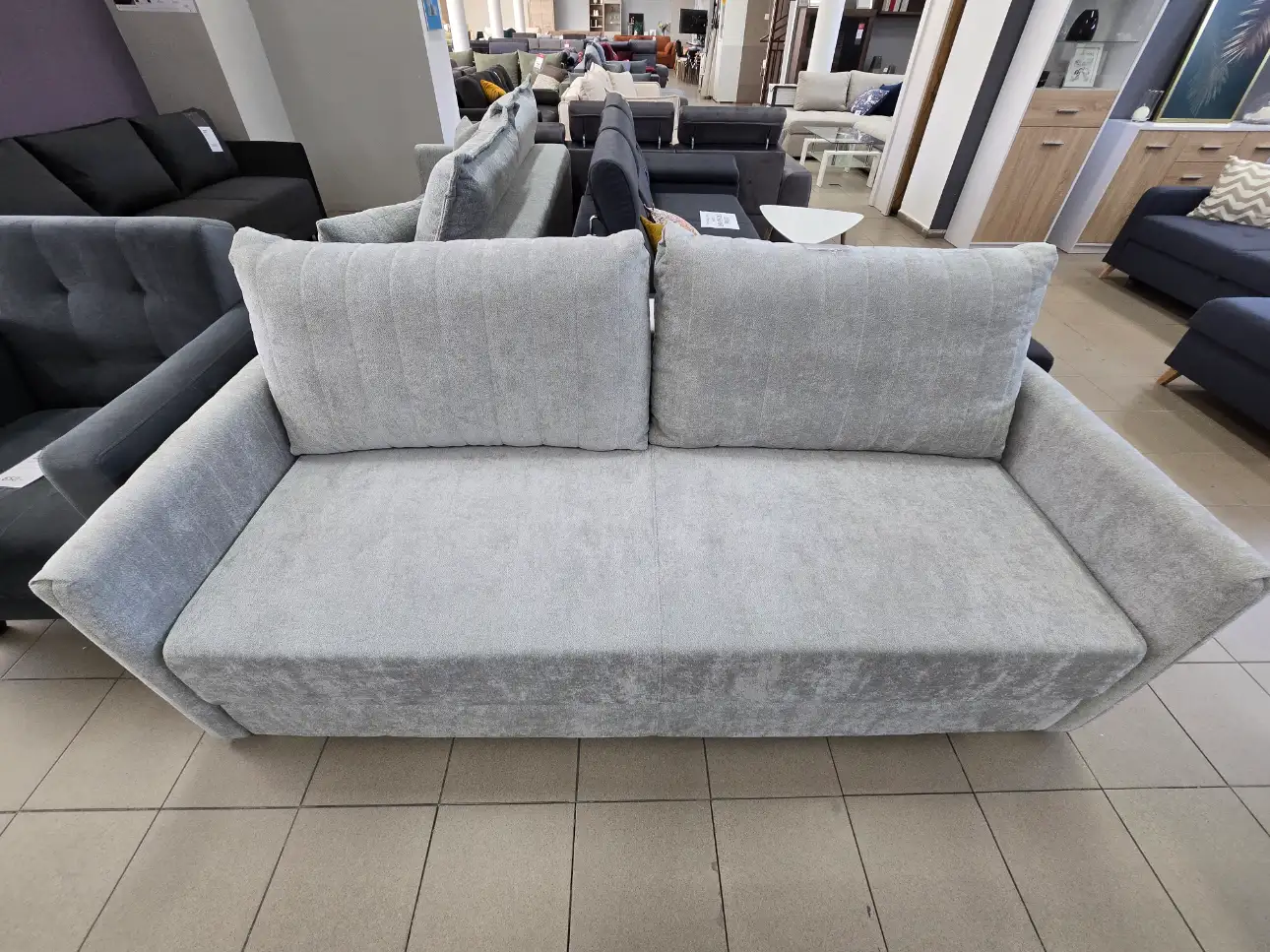 Best Meble Sofa HALLS kanapa z funkcją spania i pojemnikiem