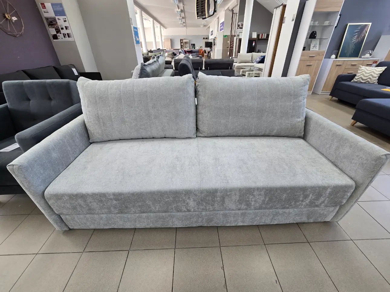 Best Meble Sofa HALLS kanapa z funkcją spania i pojemnikiem