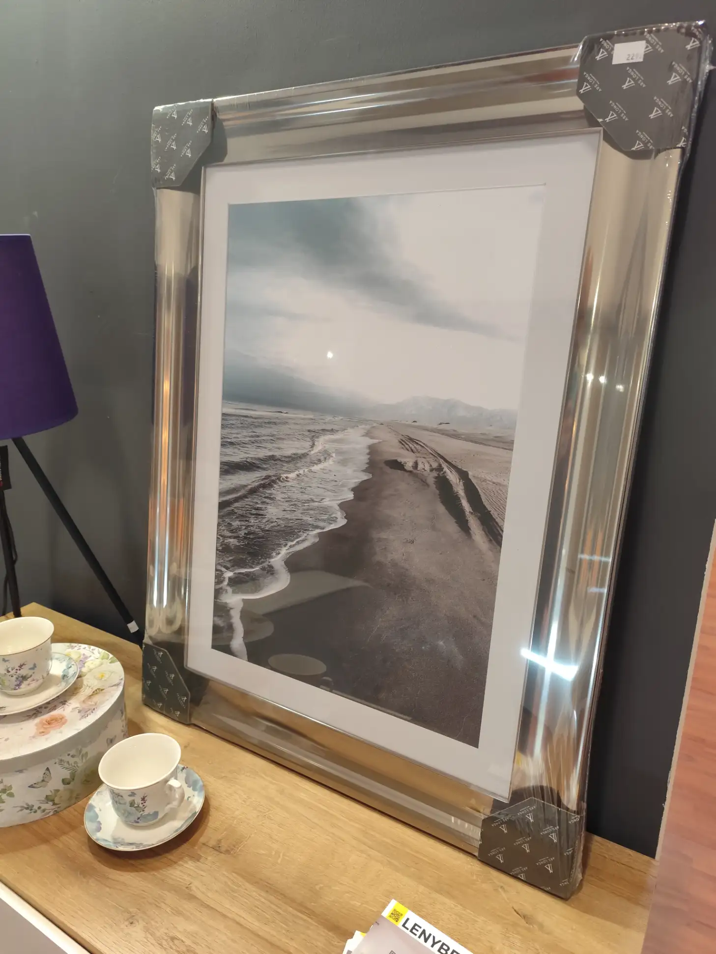 Obraz BRZEG MORZA plaża 50 x 70 cm Obraz BRZEG MORZA plaża 50 x 70 cm