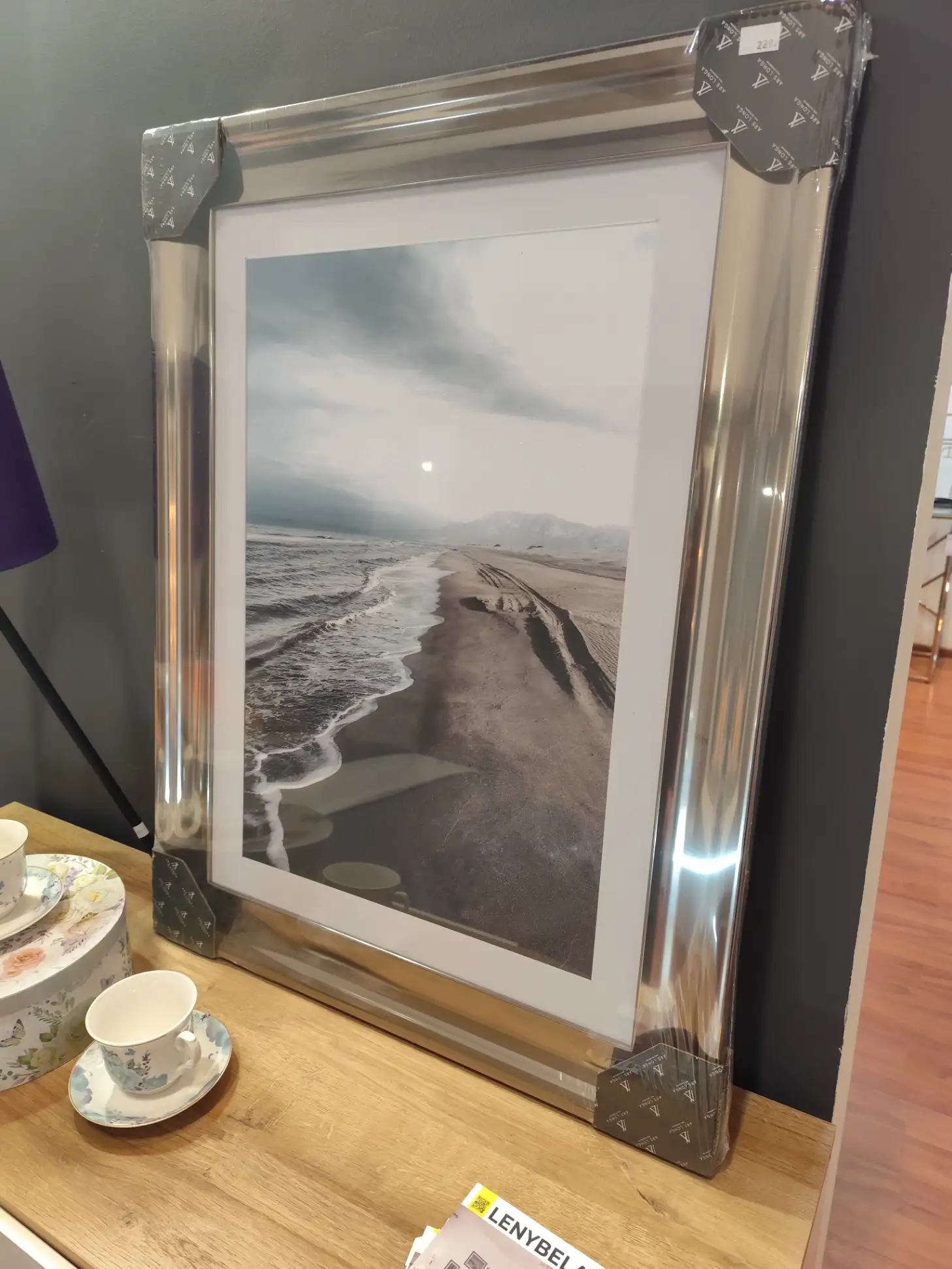 Obraz BRZEG MORZA plaża 50 x 70 cm Obraz BRZEG MORZA plaża 50 x 70 cm