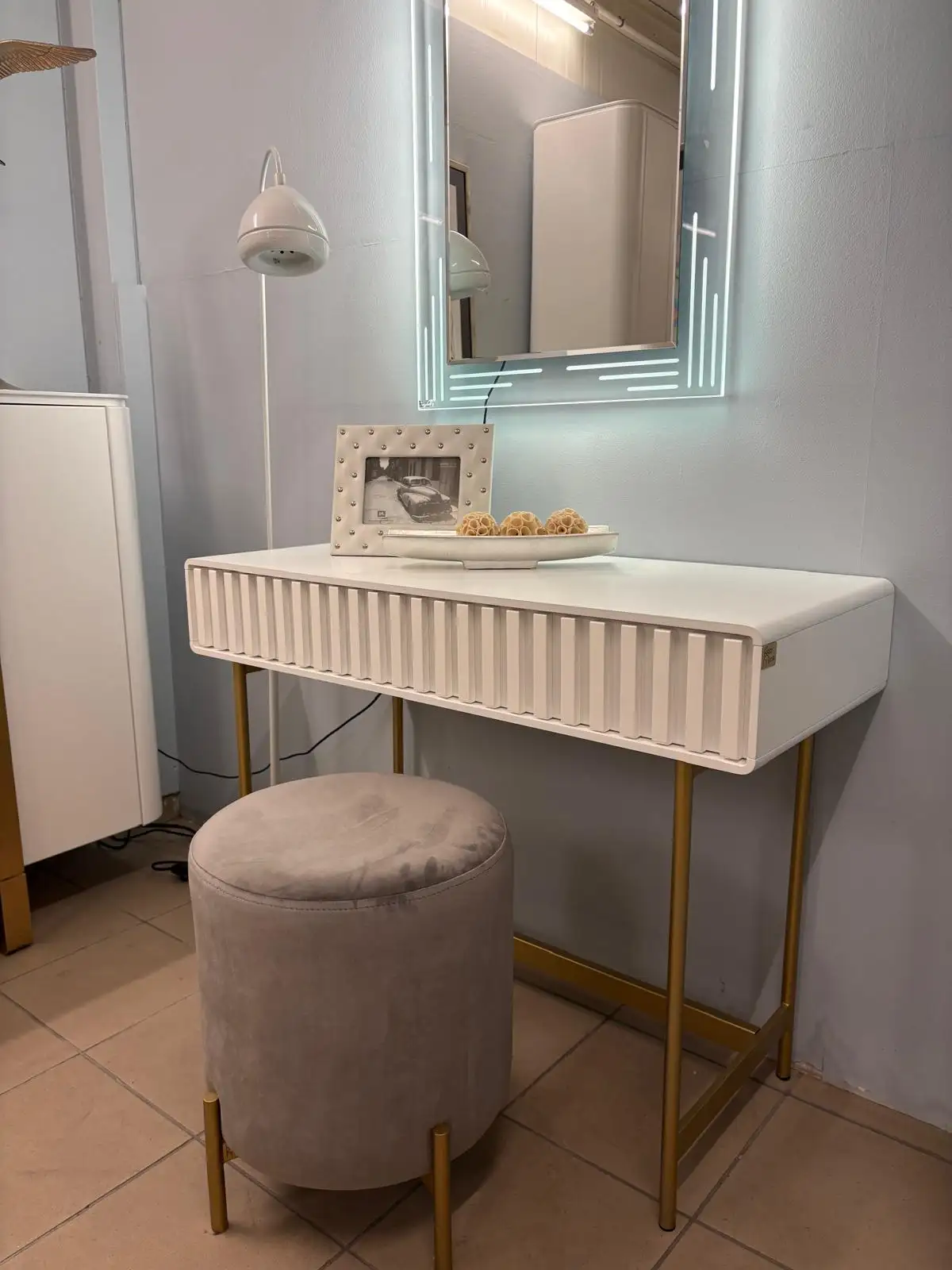 Fabbi Mobili Toaletka DIUNE biała mebel premium