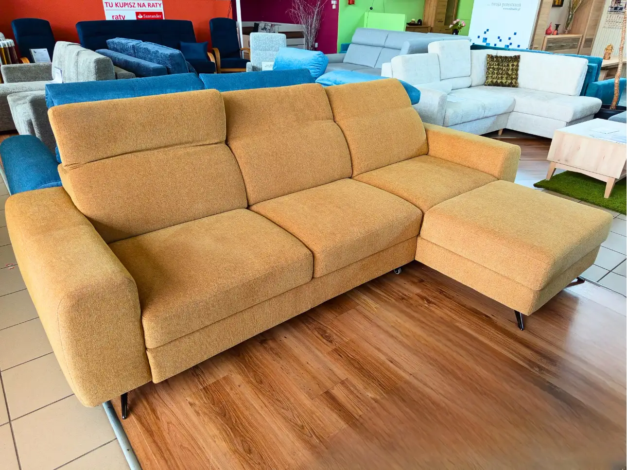 Wajnert Narożnik MOCCA z funkcją spania 285 x 175 cm