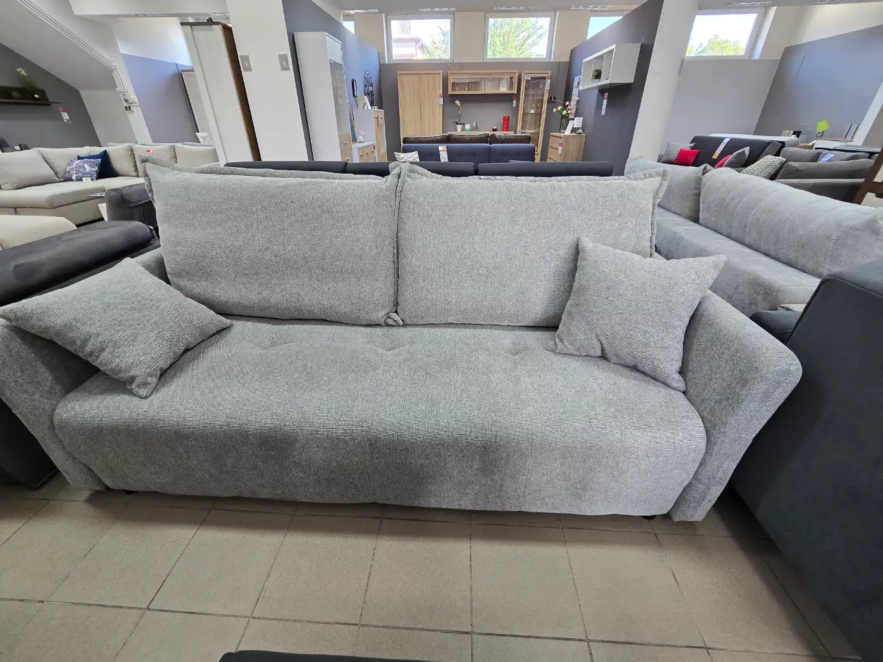 Forte Sofa SAN PELINO kanapa z funkcją spania i pojemnikiem