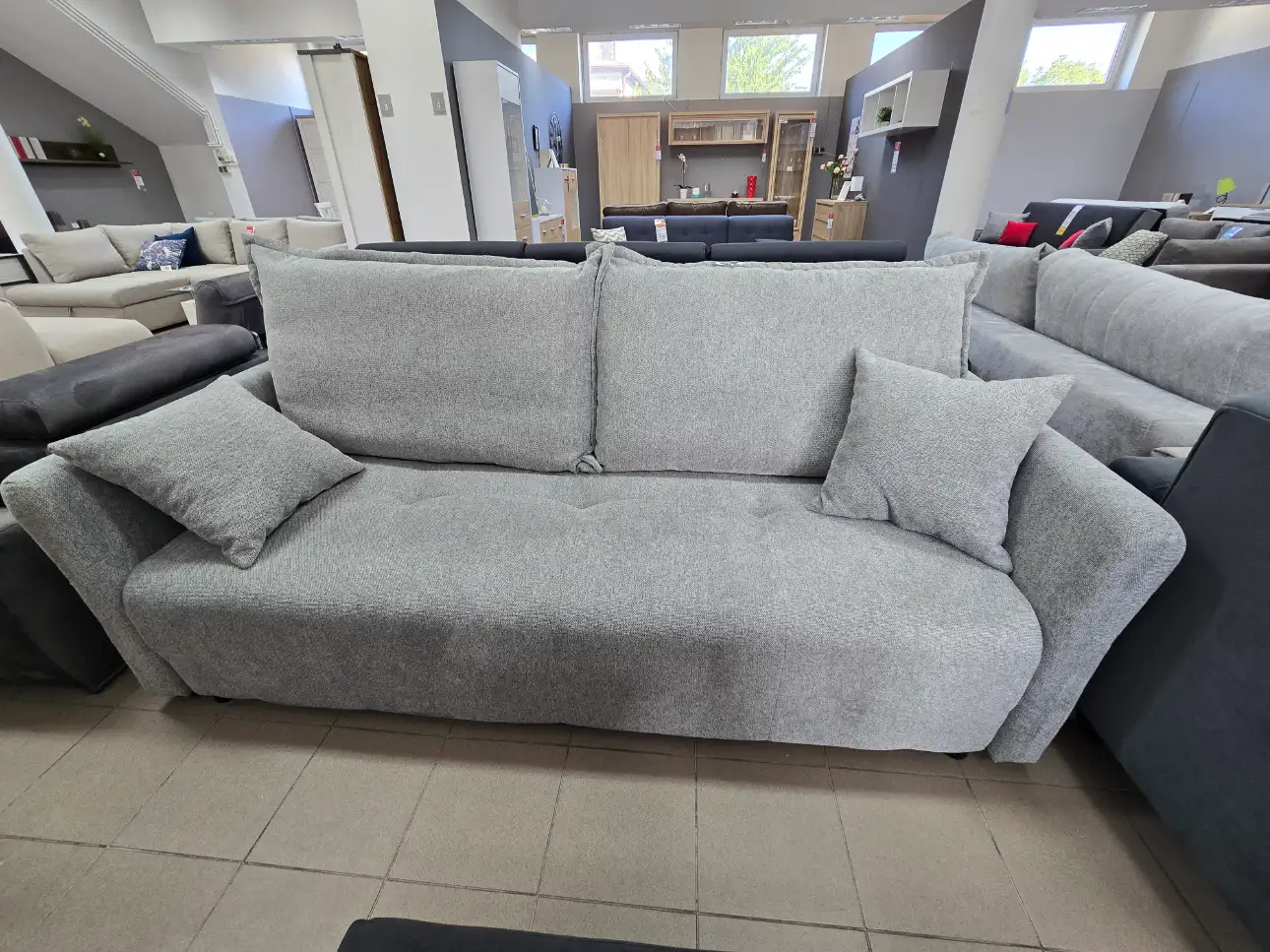 Forte Sofa SAN PELINO kanapa z funkcją spania i pojemnikiem
