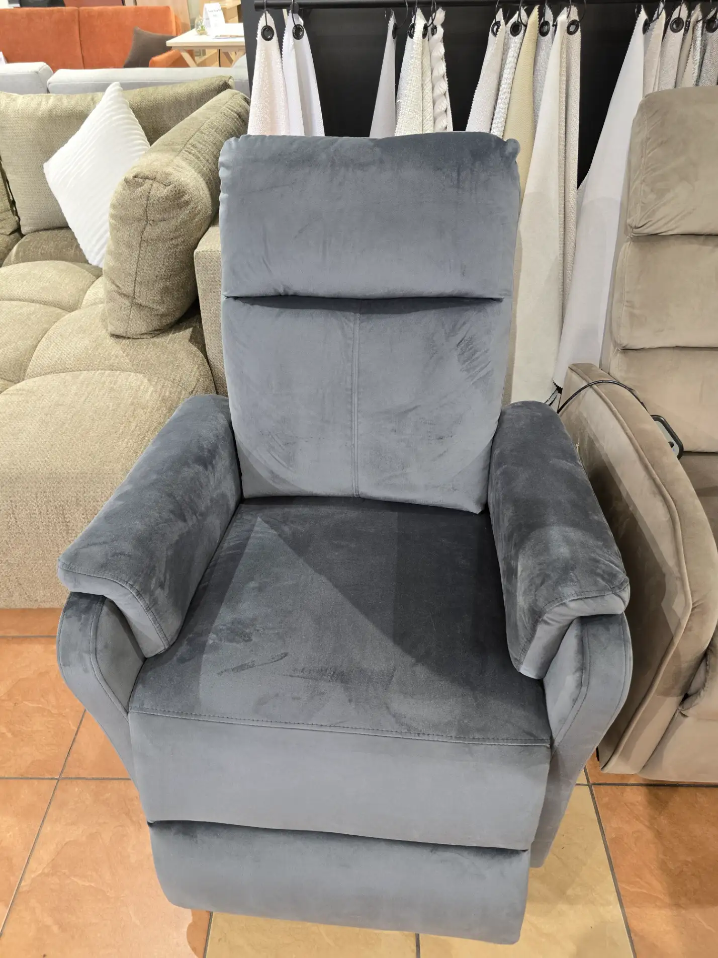 Halmar Fotel relaks CROCUS wypoczynkowy relax rozkładany elektrycznie