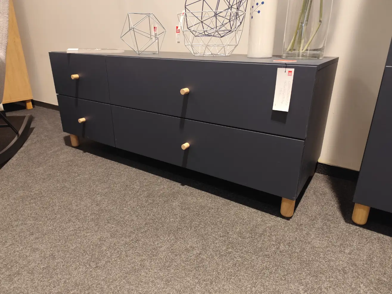 VOX Komoda CREATIVE szafka RTV granat / indygo