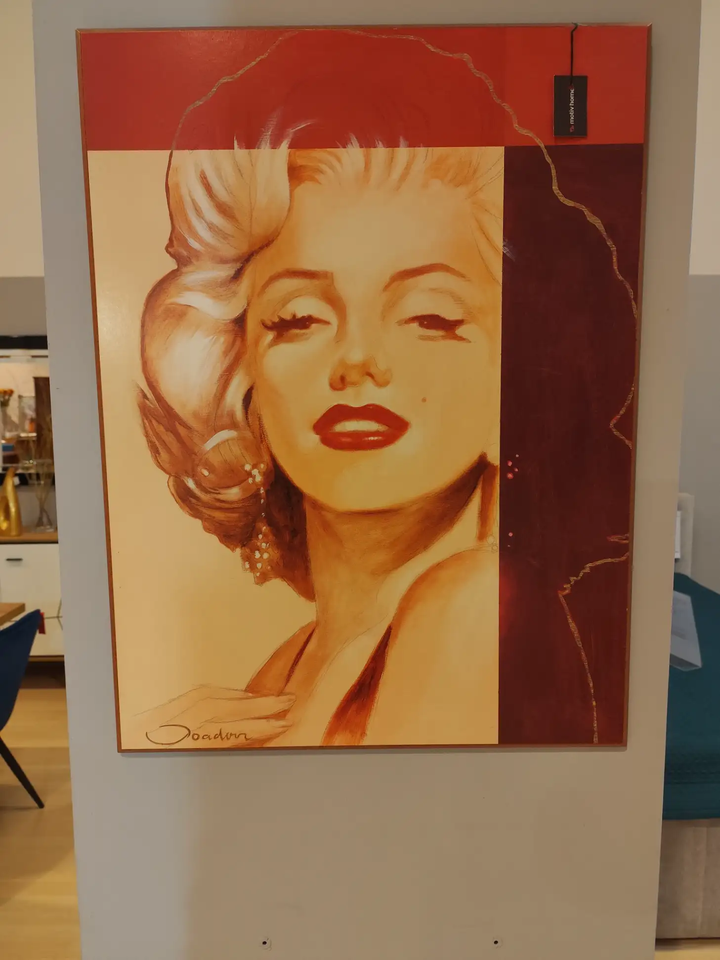 Obraz Marilyn Monroe portret 61x81 Obraz Marilyn Monroe portret 61x81