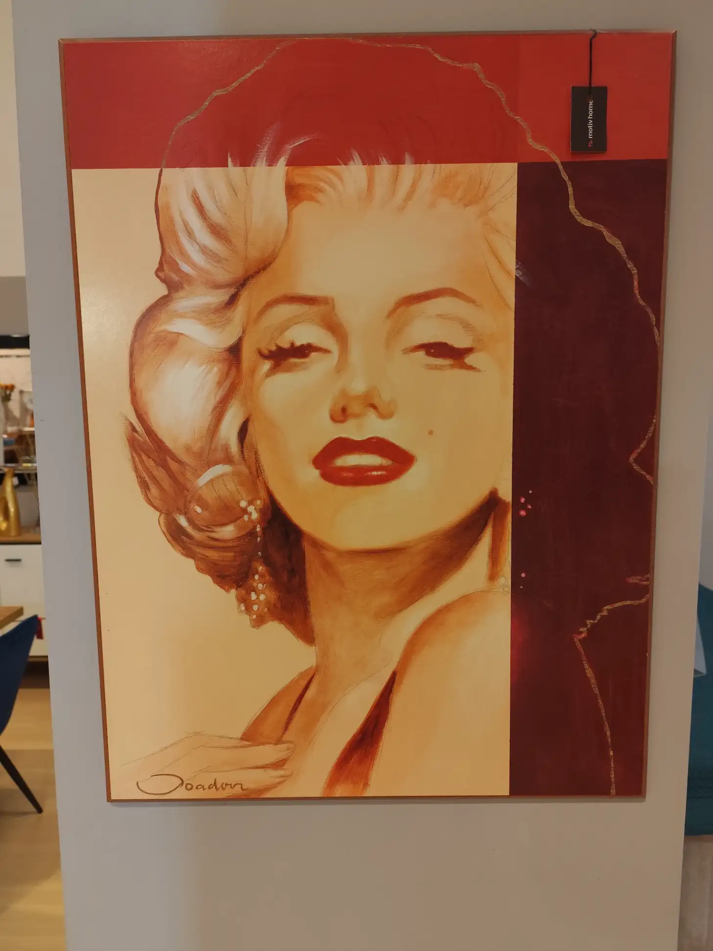 Obraz Marilyn Monroe portret 61x81