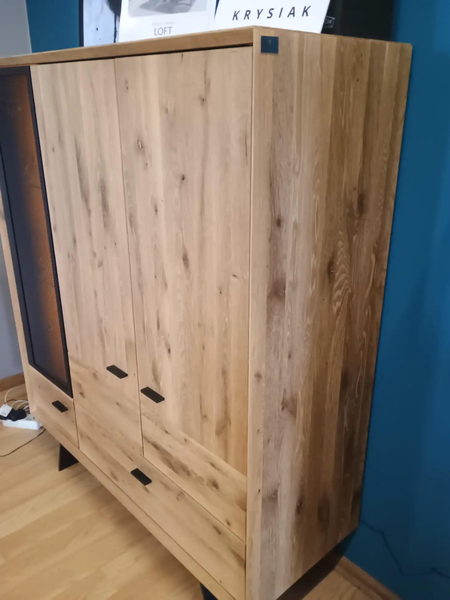 Krysiak komoda duża LOFT z oświetleniem LOF.045.DX