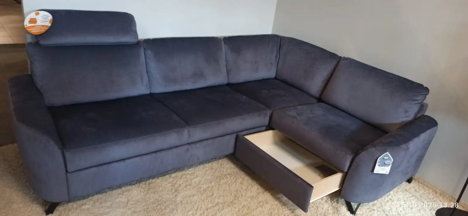 Meblomak Narożnik DESIO 255 x 181 cm Meblomak Narożnik DESIO 255 x 181 cm