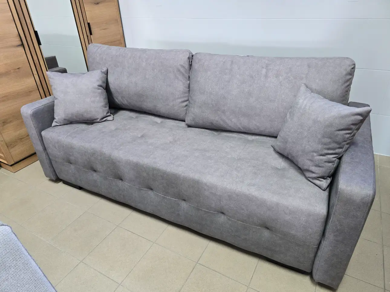 Sofa FRULLO kanapa z funkcją spania DL i pojemnikiem