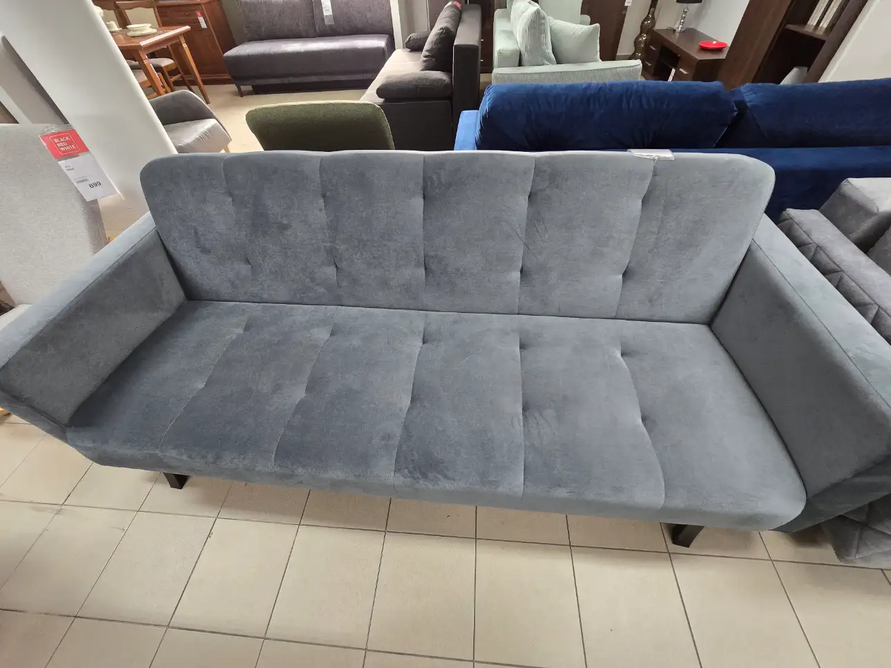 Wersalka LIZBONA 223 x 90 cm Sofa z funkcją spania i pojemnikiem Wersalka LIZBONA 223 x 90 cm Sofa z funkcją spania i pojemnikiem