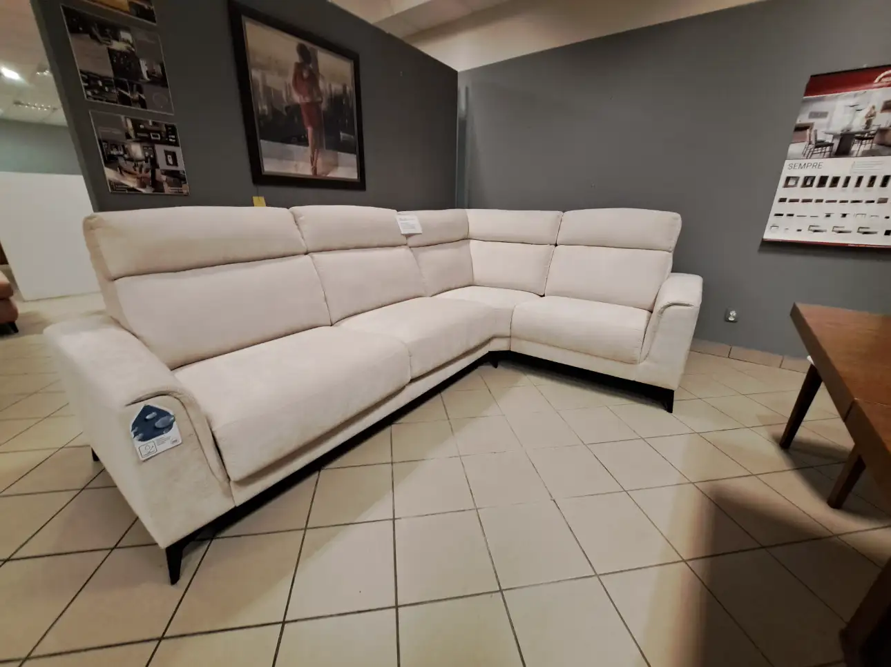 Bydgoskie Meble Narożnik LEGATO z funkcją spania 297 cm x 209 cm