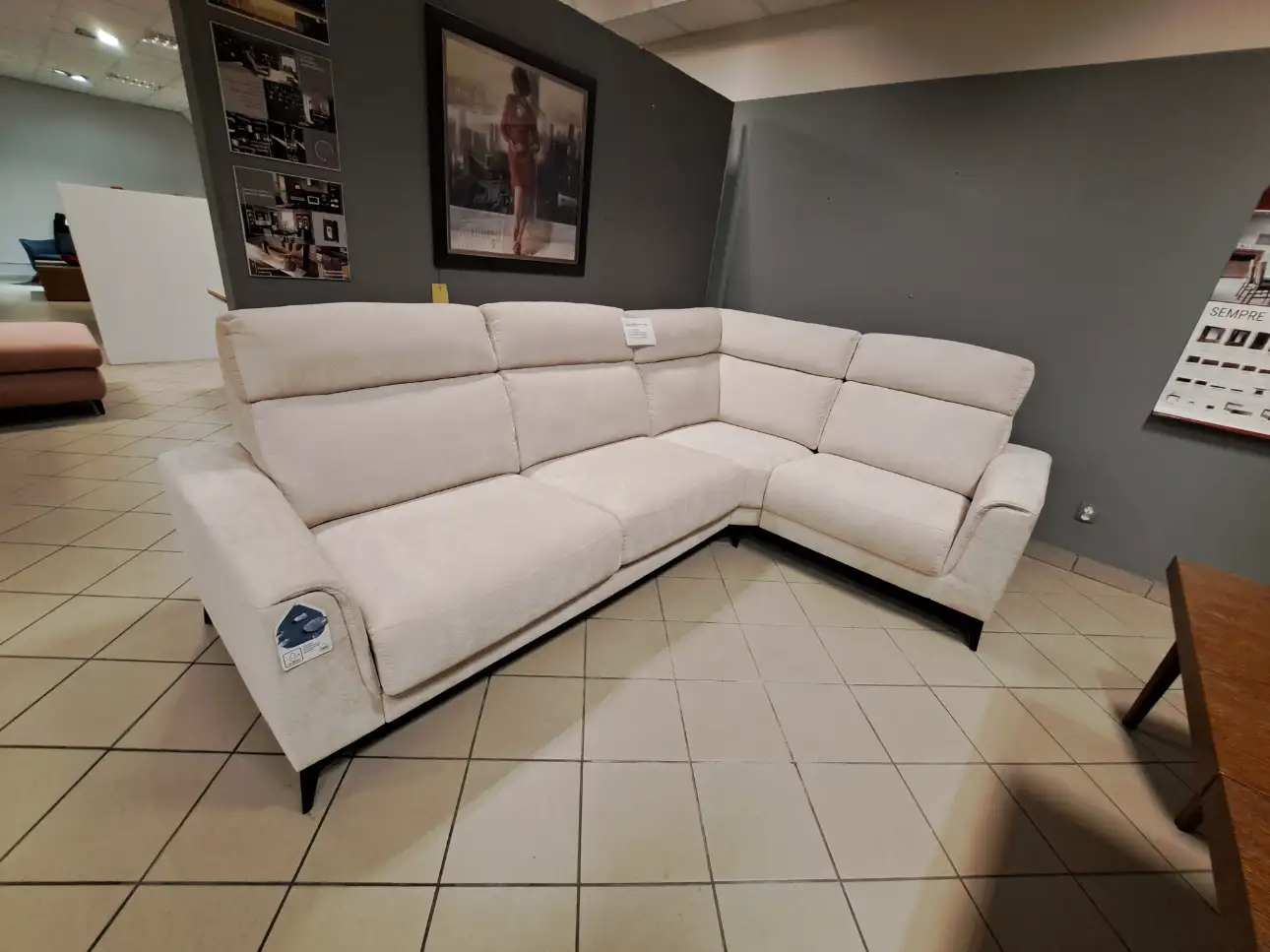Bydgoskie Meble Narożnik LEGATO z funkcją spania 297 cm x 209 cm