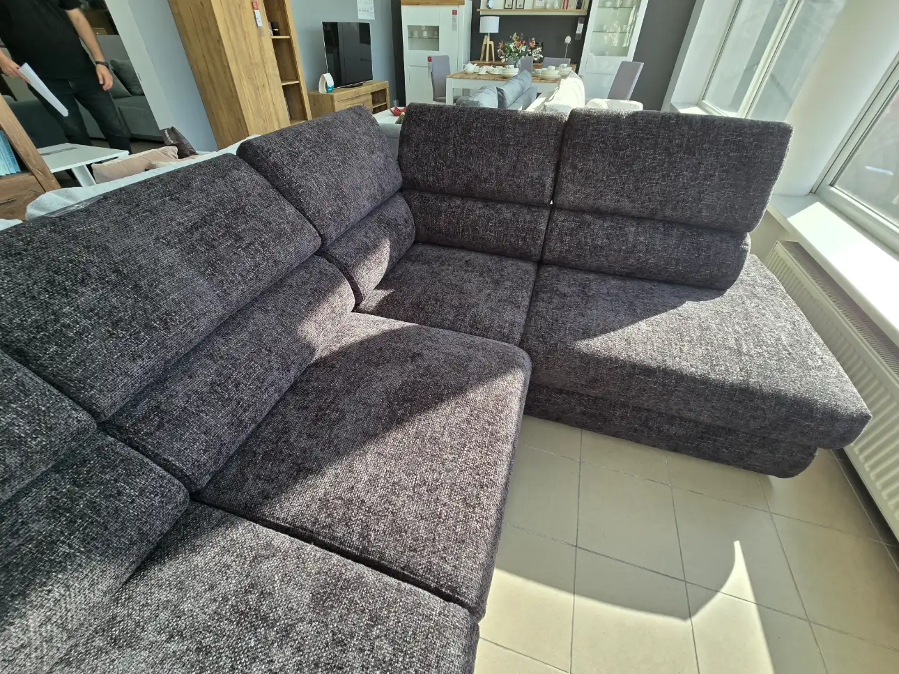 Puszman Narożnik BLUVEL II 285 x 207 cm z funkcją spania Puszman Narożnik BLUVEL II 285 x 207 cm z funkcją spania