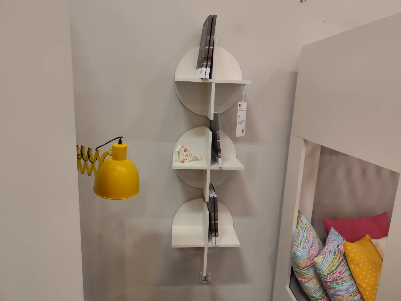 Zestaw półka wisząca RELI x 3 sztuki komplet aranżacja 