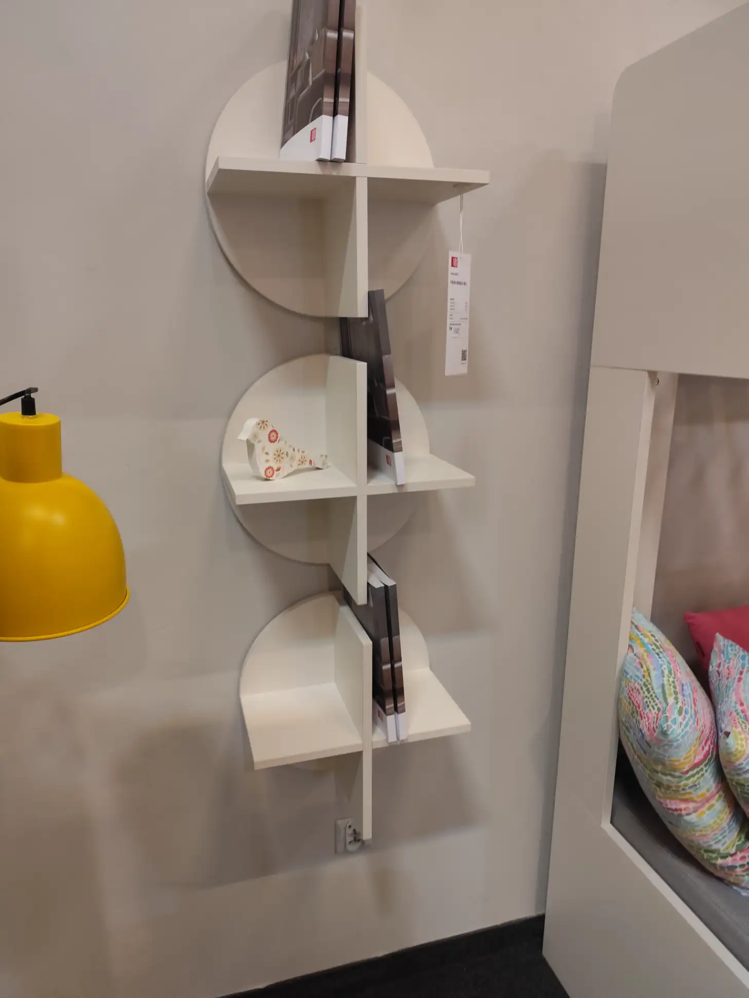 Zestaw półka wisząca RELI x 3 sztuki komplet aranżacja 